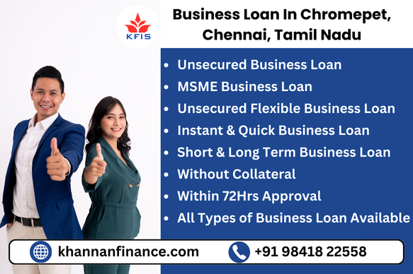 Business Loan In Chromepet